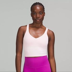 Lululemon Strawberry Milkshake Align Tank Size 14